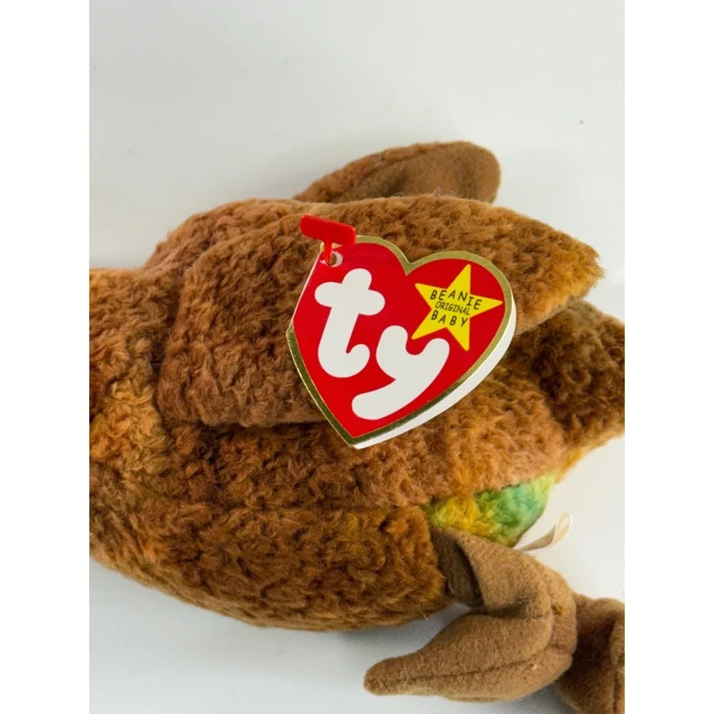 Ty Beanie Baby Beak The Kiwi Bird 1998 Retired Vintage Plush 4211 Mint Tag
